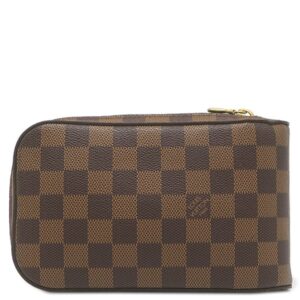 ルイヴィトン LOUIS VUITTON ボディバッグ ジェロニモス ダミエキャンバス ダミエエベヌ ゴールド金具 ウエストバッグ N51994 CA2079 【中古】