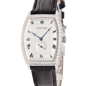 ブレゲ BREGUET ヘリテージ トノーカンブレ ウォーターフォール 3661BB/12/984/DD00 K18 ダイヤ メンズ レディース 腕時計自動巻き シルバー 【中古】