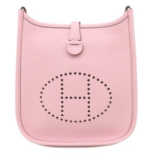 エルメス HERMES ショルダーバッグ エヴリンTPM ロング トリヨンクレマンス ローズサクラ シルバー金具 新品 未使用 2025年製 K 【箱】 【中古】