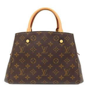 【★3％OFFクーポン】ルイヴィトン LOUIS VUITTON 2WAYバッグ モンテーニュBB モノグラムキャンバス モノグラム ゴールド金具 茶 ショルダー ハンドバッグ M41055 CA0179 【中古】中古美品