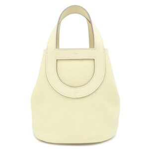 エルメス HERMES ハンドバッグ インザループ18 トリヨンクレマンス ヴォースイフト ジョーヌミルトン シルバー金具 新品 未使用 黄色 K刻印(2025年製) 【保存袋】 【中古】