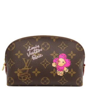ルイヴィトン LOUIS VUITTON ポーチ ポシェット コスメティック PM モノグラムキャンバス モノグラム ゴールド金具 ヴィヴィエンヌ 化粧ポーチ M15359 RFID 【保存袋】 【中古】