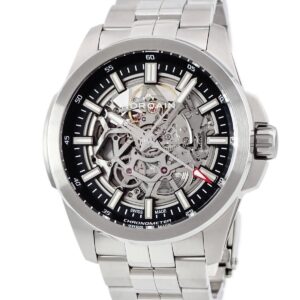 ノルケイン NORQAIN インディペンデンス 22 スケルトン 42mm N3000S03A/301/102SI シースルー バー メンズ 腕時計自動巻き ブラック 【中古】中古美品