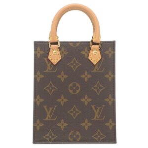 【★3％OFFクーポン】ルイヴィトン LOUIS VUITTON 2WAYバッグ プティット サックプラ モノグラムキャンバス モノグラム ゴールド金具 ハンドバッグ ショルダー M81295 RFID 【箱】 【中古】新品同様品