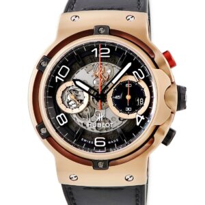 ウブロ HUBLOT クラシックフュージョン フェラーリGT キングゴールド 526.OX.0124.VR OH済 K18KG無垢 限定 メンズ 腕時計自動巻き グレー 【中古】中古美品