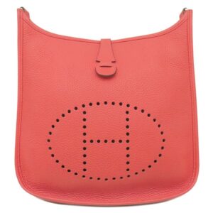 エルメス HERMES ショルダーバッグ エヴリン3 PM 29 トリヨンクレマンス ルージュピヴォワンヌ シルバー金具 エブリン R 【保存袋】 【中古】中古美品