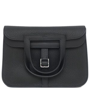 エルメス HERMES 2WAYバッグ アルザン 25 トリヨンクレマンス ブラック シルバー金具 黒 ハンドバッグ ショルダー B 【箱】 【中古】