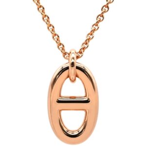 エルメス HERMES ネックレス ファランドール PM ペンダント ローズゴールド ピンクゴールド 18K 750 RG PG H108615B 00 【中古】