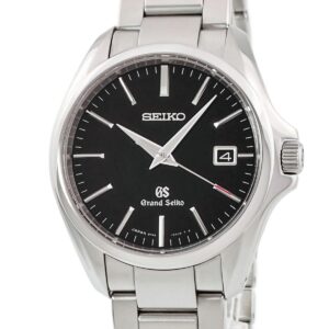 グランドセイコー Grand Seiko 9Fクォーツ マスターショップ限定 SBGX283 9F62-0AG0 ブラック デイト メンズ 腕時計クオーツ ブラック 【中古】中古美品