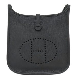 エルメス HERMES ショルダーバッグ エヴリン 23 トリヨンクレマンス ブラック シルバー金具 新品 未使用 黒 エブリン 2026年製 G 【箱】 【中古】未使用保管品