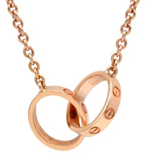 カルティエ Cartier ネックレス ベビーラブ ピンクゴールド 18金 18K 750PG B7212300 【中古】中古美品