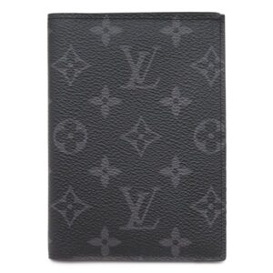 【★3％OFFクーポン】ルイヴィトン LOUIS VUITTON パスポートケース クーヴェルテュール パスポール NM モノグラムエクリプス モノグラムエクリプス M64501 MB2128 【箱】 【中古】中古美品