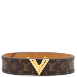 ルイヴィトン LOUIS VUITTON ブレスレット エッセンシャルV ブレスレット メタル モノグラムキャンバス モノグラム モノグラム M6042 【箱】 【中古】