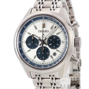セイコー SEIKO プロスペックス スピードタイマー メカニカルクロノグラフ SBEC021 8R48-00S0 デイト メンズ 腕時計自動巻き シルバー 【中古】