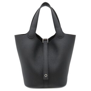 エルメス HERMES ハンドバッグ ピコタンロック 18 PM トリヨンクレマンス ブラック シルバー金具 新品 未使用 黒 2025年製 K 【箱】 【中古】