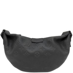 ルイヴィトン LOUIS VUITTON ショルダーバッグ ハンモックバッグ PM レザー モノグラムシャドウ ブラック マットブラック金具 黒 M12510 RFID 【保存袋】 【中古】