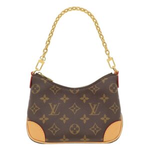 ルイヴィトン LOUIS VUITTON 2WAYバッグ ナノ ブーローニュ モノグラムキャンバス モノグラム ゴールド金具 新品 未使用 チェーンバッグ M25519 RFID 【箱】 【中古】