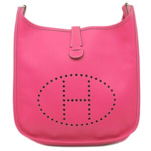 エルメス HERMES ショルダーバッグ エヴリン3 GM ヴォーエプソン ローズティリアン シルバー金具 □O 【箱】 【中古】中古美品