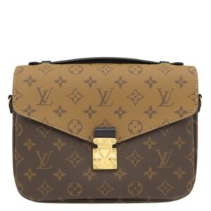 ルイヴィトン LOUIS VUITTON 2WAYバッグ ポシェット メティス MM モノグラムキャンバス モノグラムリバースキャンバス モノグラムリバース ゴールド金具 茶 M44876 FO5129 【保存袋】 【中古】新品同様品