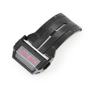 ウブロ HUBLOT 腕時計パーツ 純正 Dバックル チタン セラミック ブラック バックル クラスプ 22mm幅対応 チタン チタニウム セラミック ブラック PVD コーティング 【中古】中古美品