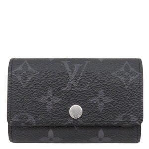 ルイヴィトン LOUIS VUITTON キーケース ミュルティクレ6 モノグラムエクリプス モノグラムエクリプス シルバー金具 グレー 6連 6本 M82603 RFID 【箱】 【中古】中古美品
