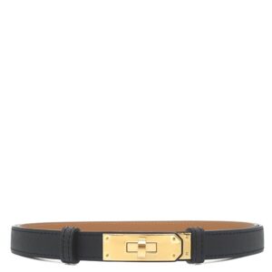 エルメス HERMES ベルト ケリー 18 ヴォーエプソン ブラック ゴールド金具 新品 未使用 ターンロック スライド調節 2025年製 H069853CC89 K 【箱】 【中古】未使用保管品