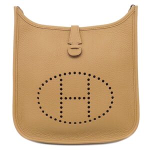 エルメス HERMES ショルダーバッグ エヴリン3 23 トリヨンクレマンス ビスキュイ シルバー金具 新品 未使用 茶 エブリン 2025年製 K 【箱】 【中古】未使用保管品