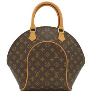 ルイヴィトン LOUIS VUITTON ハンドバッグ エリプス MM モノグラムキャンバス モノグラム ゴールド金具 茶 鍵/パドロック欠品 M51126 MI1918 【中古】