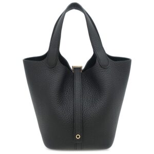 エルメス HERMES ハンドバッグ ピコタンロック 18 PM トリヨンクレマンス ブラック ゴールド金具 新品 未使用 黒 2026年製 G 【箱】 【中古】未使用保管品