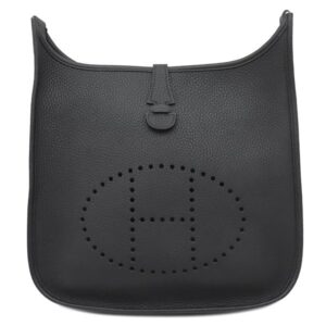 エルメス HERMES ショルダーバッグ エヴリン3 PM トリヨンクレマンス ブラック シルバー金具 黒 2025年製 K 【箱】 【中古】中古美品