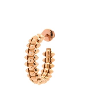 カルティエ Cartier ピアス クラッシュ ドゥ カルティエ SM 片耳用 ピンクゴールド 750 RG PG 18金 18K B8301415 【中古】中古美品