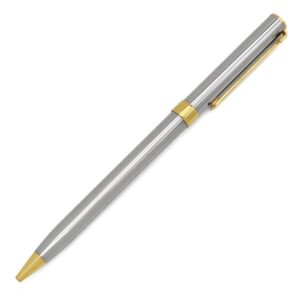 ティファニー Tiffany & Co ボールペン ティファニー Tクリップ メタル GP シルバーXゴールド インク切れ ツイスト式 【中古】中古品