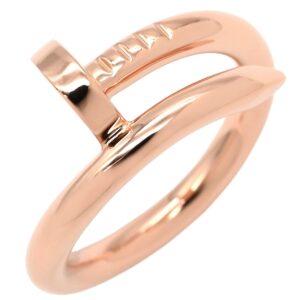 カルティエ Cartier リング 指輪 ジュストアンクル ピンクゴールド #51(JP11) 18K 750 JUSTE UN CLOU 11号 【中古】