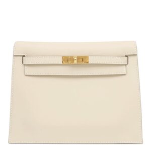 エルメス HERMES ショルダーバッグ ケリーダンス 2 スイフト クレ ゴールド金具 オフホワイト 5WAY K刻印(2025年製) 【箱】 【中古】未使用保管品