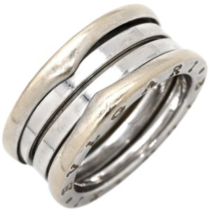 ブルガリ BVLGARI リング 指輪 ビーゼロワン B-zero1 3バンド ホワイトゴールド #53(JP13) 18K WG 750 18金 11.5号 【中古】中古品