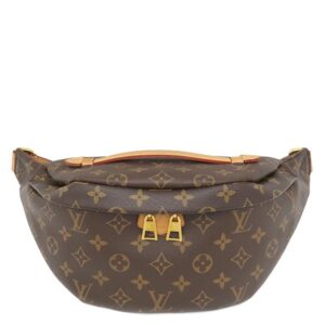 【★3％OFFクーポン】ルイヴィトン LOUIS VUITTON ウエストバッグ バムバッグ モノグラムキャンバス モノグラム ゴールド金具 茶 ボディバッグ M43644 MI4270 【中古】中古美品