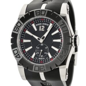 ロジェデュブイ ROGER DUBUIS イージーダイバー オートマティック DBSE0280 ブラック 黒 スモールセコンド 限定 メンズ 腕時計自動巻き ブラック 【中古】