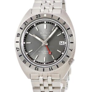 セイコー SEIKO プロスペックス ランド メカニカル GMT SPB411JC 6R54-00A0 グレー 回転ベゼル 限定 メンズ 腕時計自動巻き ブラック 【中古】中古美品