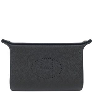 エルメス HERMES ショルダーバッグ ヴィドポッシュ トゴ ブラック シルバー金具 黒 クロスボディ B 【箱】 【中古】未使用保管品