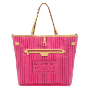 【★3％OFFクーポン】ルイヴィトン LOUIS VUITTON 2WAYバッグ ネヴァーフル インサイドアウト MM キャンバス モノグラムキャンバス ローズポンディシェリテキスタイル ローズポンディシェリ ゴールド金具 リバーシブル M12257 RFID 【保存袋】 【中古】新品同様品