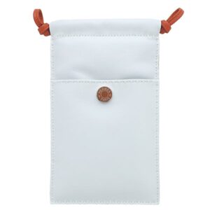 エルメス HERMES ポーチ ピロ スイフト アニョーミロ ブループリュム×コーネリアン シルバー金具 新品 未使用 スマートフォンケース U 【中古】未使用保管品