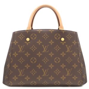 ルイヴィトン LOUIS VUITTON 2WAYバッグ モンテーニュ BB モノグラムキャンバス モノグラム ゴールド金具 茶 ショルダー ハンドバッグ M41055 CA4220 【箱】 【中古】新品同様品