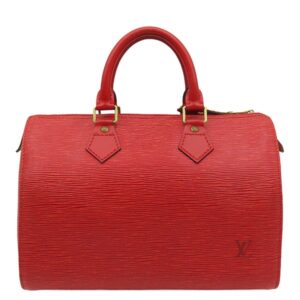 ルイヴィトン LOUIS VUITTON ハンドバッグ スピーディ 25 エピレザー カスティリアンレッド ゴールド金具 赤 ボストン 鍵 パドロック欠品 M43017 SP1915 【中古】中古美品