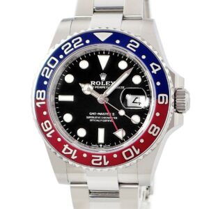 ロレックス ROLEX GMTマスター II 126710BLRO ランダム番 赤 青 黒 ペプシ ベンツ針 デイト メンズ 腕時計自動巻き ブラック 【中古】中古美品