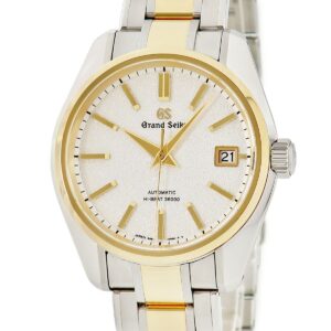 グランドセイコー Grand Seiko ヘリテージコレクション 9Sメカニカル ハイビート SBGH252 9S85-00W0 K18YG×SS メンズ 腕時計自動巻き ホワイト 【中古】中古美品