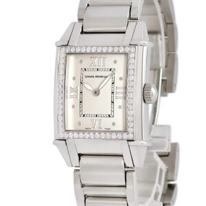 ジラールペルゴ GIRARD PERREGAUX ヴィンテージ 1945 25740D11A172-11A 純正ダイヤ ビンテージ レクタンギュラー メンズ 腕時計クオーツ シルバー 【中古】