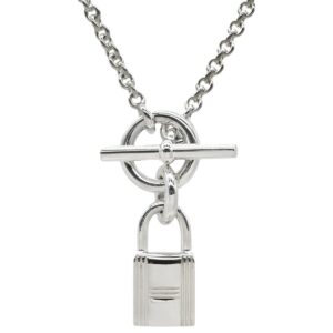 エルメス HERMES ネックレス アミュレット ケリー カデナ シルバー925 シルバー 鍵モチーフ AG925 SV925 【ケース】 【中古】