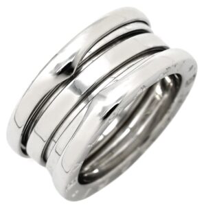 ブルガリ BVLGARI リング 指輪 ビーゼロワン B-zero1 3バンド ホワイトゴールド #49(JP9) 18K WG 750 18金 8.5号 【中古】中古品
