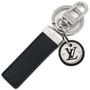 ルイヴィトン LOUIS VUITTON キーホルダー ポルトクレ ネオ LV クラブ タイガ メタル アルドワーズ シルバー金具 バッグチャーム キーリング チャーム M67242 DI0159 【中古】