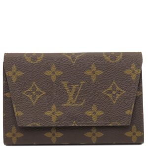 ルイヴィトン LOUIS VUITTON 小物 トランプケース モノグラムキャンバス モノグラム ゴールド金具 茶 カードケース トランプ付き M58648 AN1900 【中古】